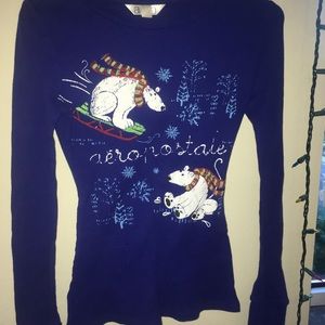 Aeropostale Thermal Pajama Shirt